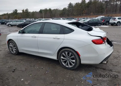 2015 Chrysler 200 S from USA, damaged, VIN 1C3CCCDG4FN630360